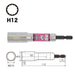 Vessel Deep Hole Socket 12 Square Width 12 for Bolts & Nuts LA201211-Kiichin - The #1 Place for Japanese Goods in Your Hand!