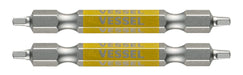 Vessel Double Ended Square Gosai Bit SQ1x65 2-Piece Set GS14SQ1065-Kiichin - The #1 Place for Japanese Goods in Your Hand!