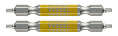 Vessel Double Ended Square Gosai Bit SQ1x65 2-Piece Set GS14SQ1065-Kiichin - The #1 Place for Japanese Goods in Your Hand!