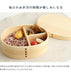 Yamaya Lacquerware Shop Red Wooden Magewappa Lunch Box with Divider-Kiichin - The #1 Place for Japanese Goods in Your Hand!