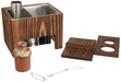 Yamaco Yakisugi Yudofu Set for One with Tofu Scoop Bowl and Fire Tray-Kiichin - The #1 Place for Japanese Goods in Your Hand!