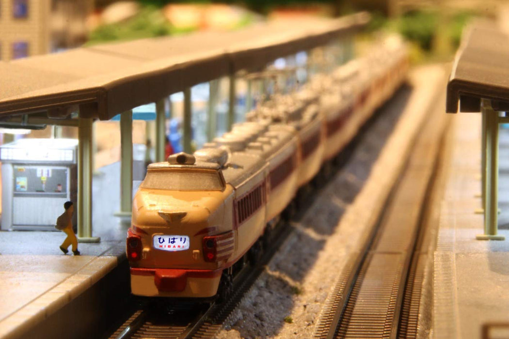 Rokuhan Z Gauge Jnr 485 Series Early Model 'Hibari' 6-Car Basic Set Train Black 481-Kiichin - The #1 Place for Japanese Goods in Your Hand!