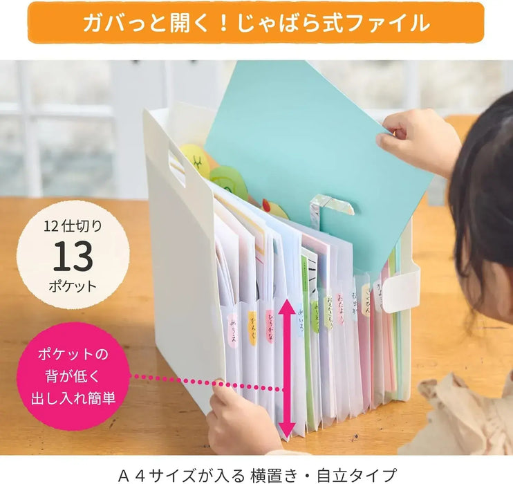 Cray-Pas Sakura Crepas Document Print Storage Case Komagame File A4