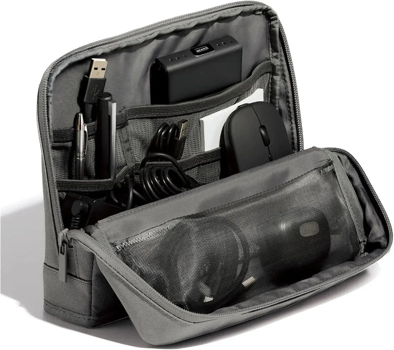 Kokuyo AMBG-SP Stand Tool Pouch Hakobiz Organizer - Pro Dark Gray - 4901480434032