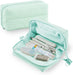 Kokuyo F-VBF291LY Pencil Case Mokoko Pedin Type - Mint Green Smooth Fluffy - 4901480398150