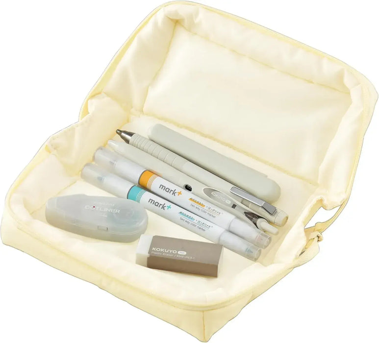 Kokuyo F-VBF291LY Pencil Case Mokoko Pedin Type