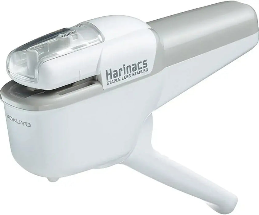Kokuyo Harinax Needleless Stapler Handy 10-Sheet Binding - White - 4901480287485