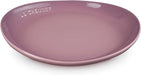Le Creuset Flora Plate 9.4 Inch Mauve Pink Heat and Cold Resistant Le Creuset