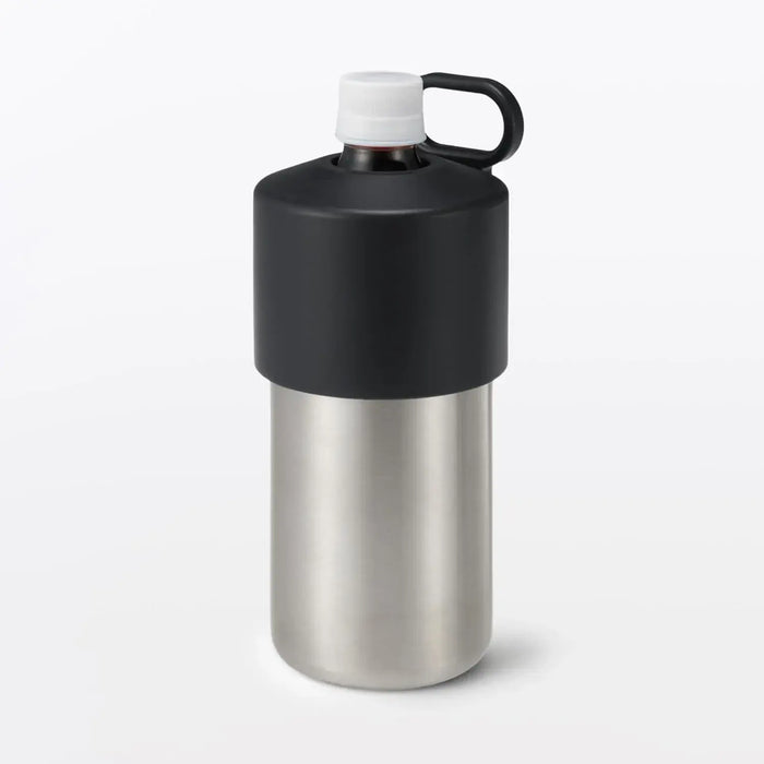 Muji Cold Bottle Cooler Holder with Collapsible Handle