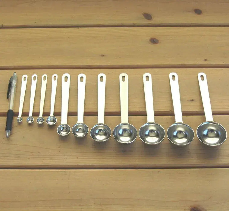 Nagao Tsubamesanjo Ultra-Thick Stainless Steel Measuring Spoon