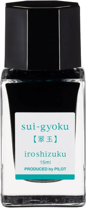 Pilot Iroshizuku Fountain Pen Water Based Ink Mini Bottle - Jade - 4902505678806