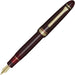 Sailor Profit Casual L Basis Gold Trim Fountain Pen Japan Fine Nib - Red Bold - 4901680611653