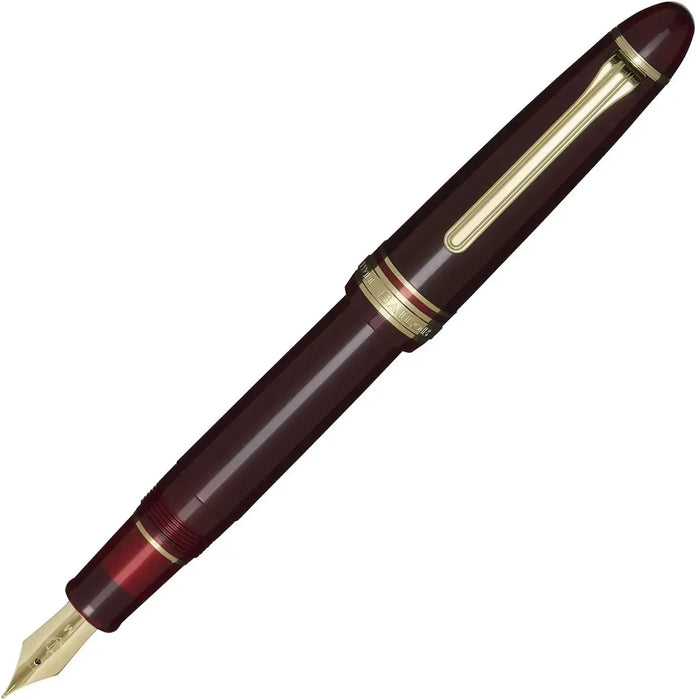 Sailor Profit Casual L Basis Gold Trim Fountain Pen Japan Fine Nib - Red Chinese - 4901680611646