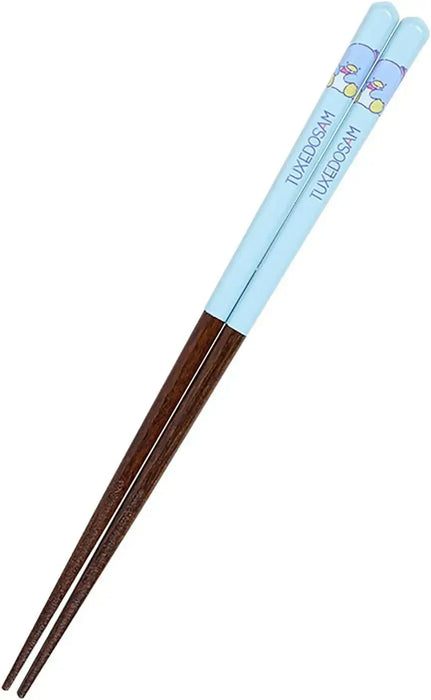 Sanrio Hangyodon Chopsticks with Mascot Character Accessory - Tuxedo Thumb 25 - 4550624468725