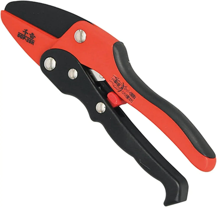 Senkichi SGP-55R Auto Ratchet Pruning Shears for Raw Trees - Standard - 4977292624800