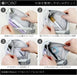 Sun-Star Stationery Pen Case Clear Pouch Flat Design