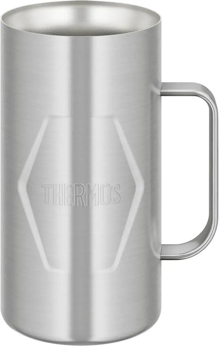 Thermos JDK-601 S1 Vacuum Insulated Stainless Steel Mug Dishwasher Safe - 2-Pack 1L - 4562344395915