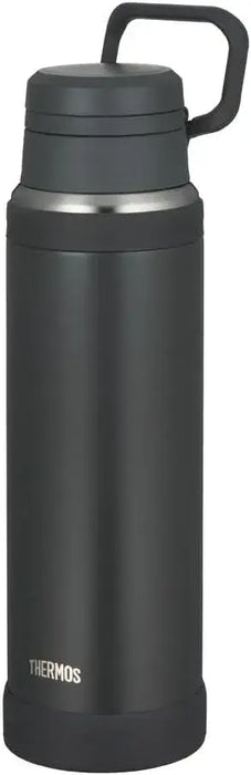 Thermos Vacuum Insulated Portable 1L Mug with Handle Charcoal