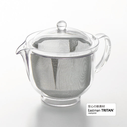 Akebono Sangyo 480ml Tritan Resin Clear Teapot TW-3722 Japan-Kiichin - The #1 Place for Japanese Goods in Your Hand!