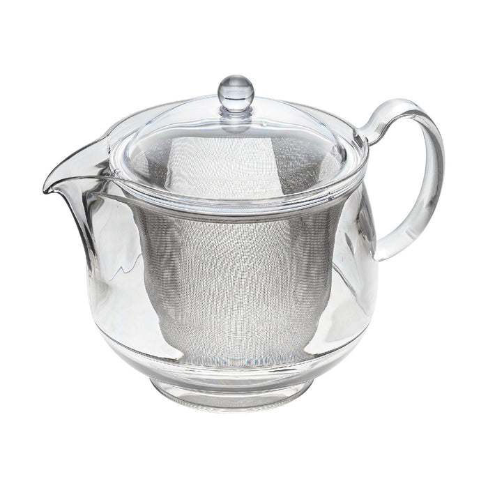 Akebono Sangyo Teapot 730ml Tritan Resin Clear Steel Mesh TW-3723 Japan-Kiichin - The #1 Place for Japanese Goods in Your Hand!