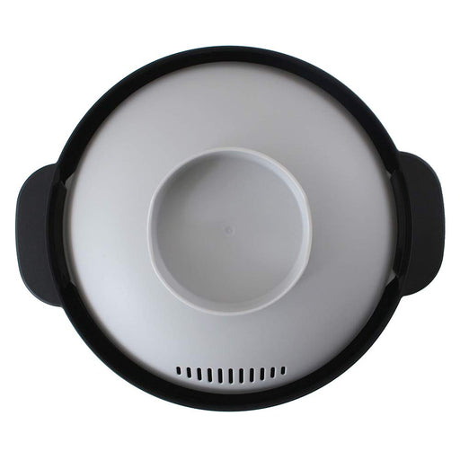 Ne Rakuchin Microwave Pot - Recopo Nim-118-Bk Japan Priority-Kiichin - The #1 Place for Japanese Goods in Your Hand!