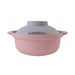 Convenient Microwave Pot - Japan Recopo Pink Nim-118-Pk-Kiichin - The #1 Place for Japanese Goods in Your Hand!