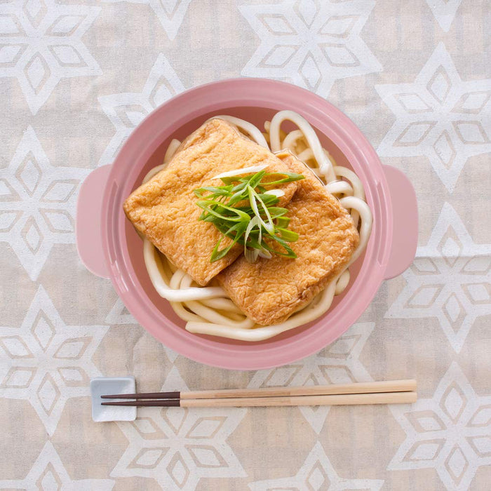 Convenient Microwave Pot - Japan Recopo Pink Nim-118-Pk-Kiichin - The #1 Place for Japanese Goods in Your Hand!
