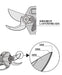 Ars EP-720 Pruning Shears 25mm Max Cordless Rechargeable-Kiichin - The #1 Place for Japanese Goods in Your Hand!