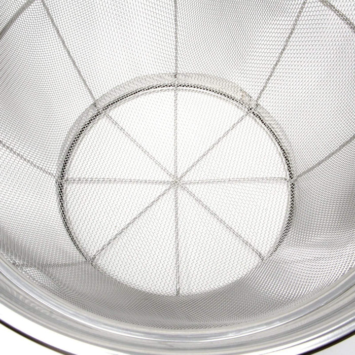 Benkei Japan Stainless Steel Rice Colander - 27.5Cm Heavy Duty Drainer-Kiichin - The #1 Place for Japanese Goods in Your Hand!