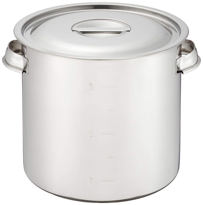 Ebm 18-8 Kitchen Pot 20cm Plate Silver-Kiichin - The #1 Place for Japanese Goods in Your Hand!