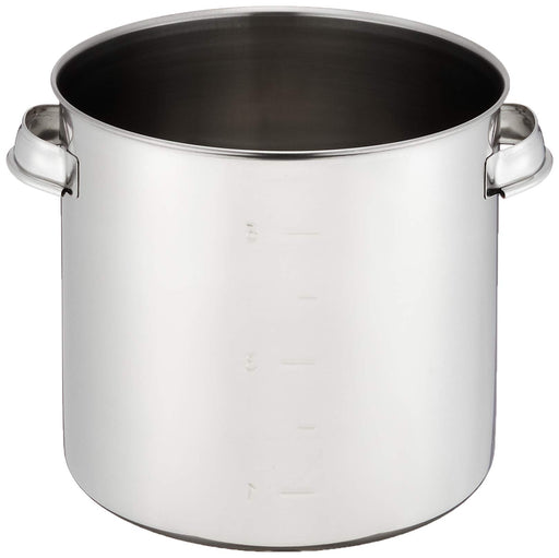 Ebm 18-8 Kitchen Pot 20cm Plate Silver-Kiichin - The #1 Place for Japanese Goods in Your Hand!