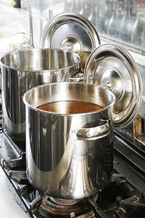 Ebm 18-8 Kitchen Pot 20cm Plate Silver-Kiichin - The #1 Place for Japanese Goods in Your Hand!