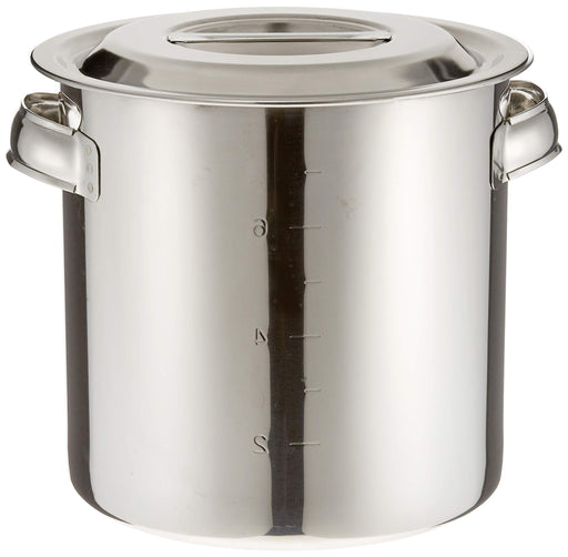 Ebm 18-8 Kitchen Pot 22cm Plate-Kiichin - The #1 Place for Japanese Goods in Your Hand!