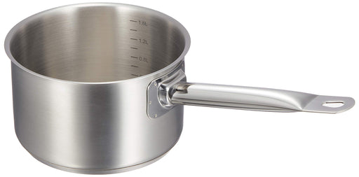 Ebm 18-8 Pro Chef IH Deep Pot 16cm No Lid-Kiichin - The #1 Place for Japanese Goods in Your Hand!