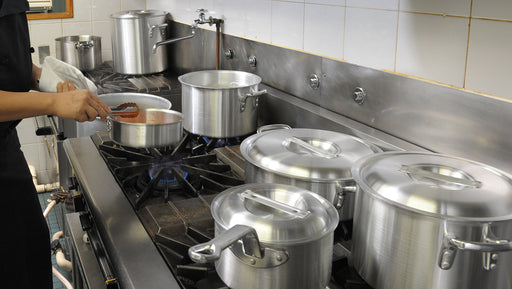 Ebm 21cm Aluminum Professional Chef Pot Without Lid-Kiichin - The #1 Place for Japanese Goods in Your Hand!