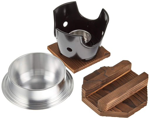 Ebm Aluminum Kama Meshi Set Pot Φ155xH65mm-Kiichin - The #1 Place for Japanese Goods in Your Hand!
