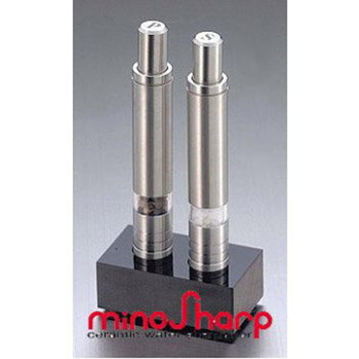 Ebm Pepper & Salt Mill Set SP135W Silver-Kiichin - The #1 Place for Japanese Goods in Your Hand!