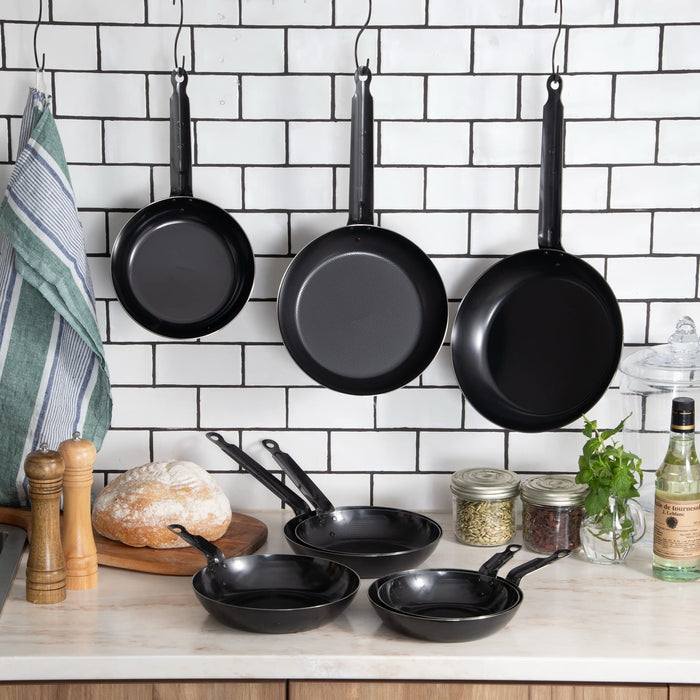 Endo Shoji Ahl20022 22Cm Iron Frying Pan - IH Compatible - Made in Japan-Kiichin - The #1 Place for Japanese Goods in Your Hand!