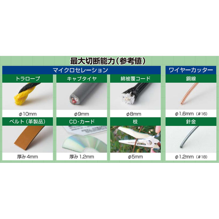 Engineer PBT Tetsuwan Scissors GT PH-55 Green 56mm-Kiichin - The #1 Place for Japanese Goods in Your Hand!