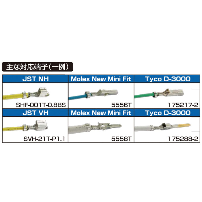 Engineer Interchangeable Crimping Pliers Medium Pad-12-Kiichin - The #1 Place for Japanese Goods in Your Hand!