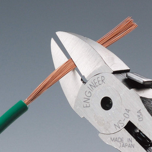 Engineer Micro Nipper ESD120mm NS-04 [Strong] [Precision]-Kiichin - The #1 Place for Japanese Goods in Your Hand!