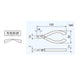Engineer Micro Nipper ESD120mm NS-04 [Strong] [Precision]-Kiichin - The #1 Place for Japanese Goods in Your Hand!