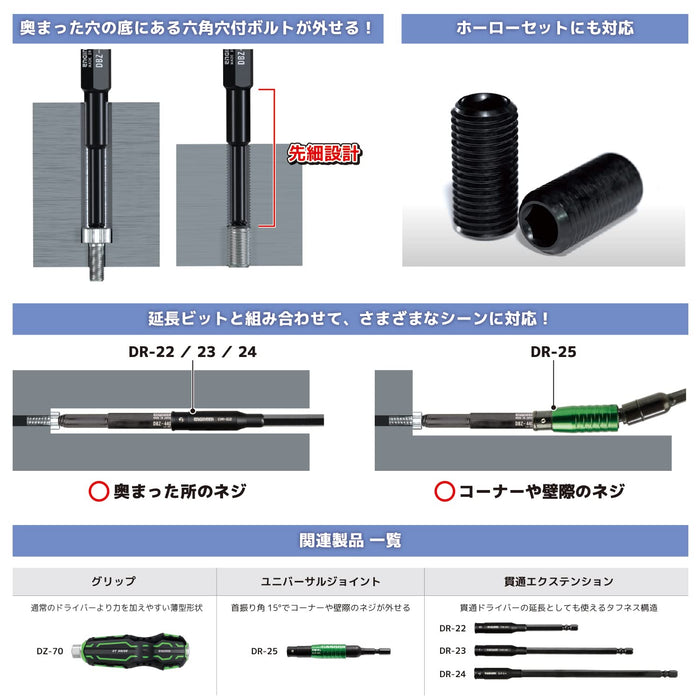 Engineer Nejisaurus Mogura DBZ-420 2.0mm Hex Cap Bolt Set-Kiichin - The #1 Place for Japanese Goods in Your Hand!