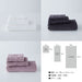 Luxury Organic Cotton Face Towel Set - 2 Pack (Charcoal Gray/Imabari)-Kiichin - The #1 Place for Japanese Goods in Your Hand!