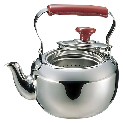 Premium 700ml Stainless Steel Kyusu Teapot by Gyokkodou-Kiichin - The #1 Place for Japanese Goods in Your Hand!
