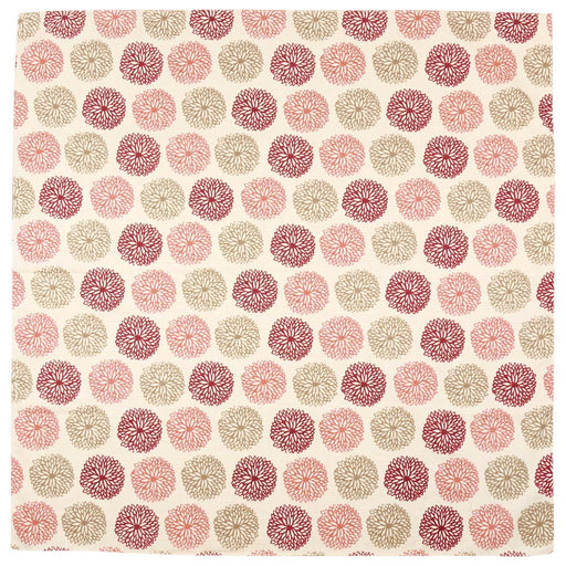 Chrysanthemum Pink Furoshiki Cloth - 90Cm Japanese Gift Wrap-Kiichin - The #1 Place for Japanese Goods in Your Hand!