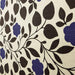 Hama Pattern Furoshiki Cloth - 90Cm Japan, Blue Flower Leaf-Kiichin - The #1 Place for Japanese Goods in Your Hand!