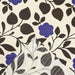 Hama Pattern Furoshiki Cloth - 90Cm Japan, Blue Flower Leaf-Kiichin - The #1 Place for Japanese Goods in Your Hand!