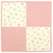 Hama Pattern Hedgehog Pink Cloth - 50Cm Japanese Furoshiki-Kiichin - The #1 Place for Japanese Goods in Your Hand!