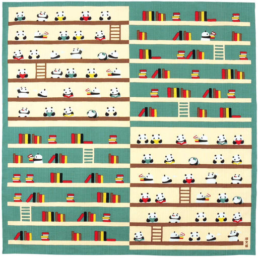Blue Panda's Library Furoshiki - 50cm Eme, Japan-Kiichin - The #1 Place for Japanese Goods in Your Hand!
